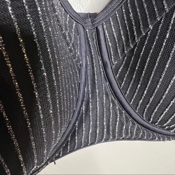 Swimsuits for All Gabifresh Metallic Underwire Bikini Top - Picture 6 of 7